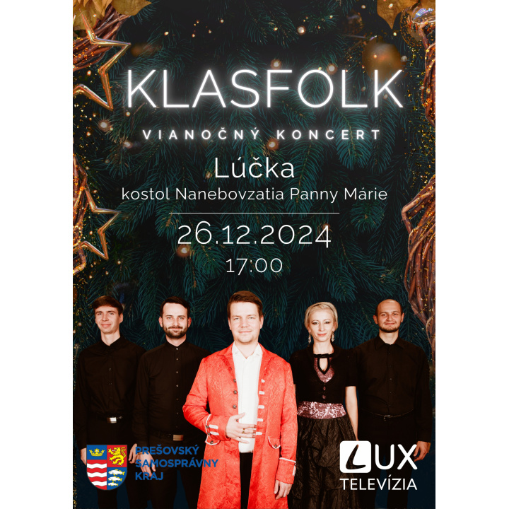 VIANOČNÝ KONCERT ’’KASFOLK’’ dňa 26.12.2024